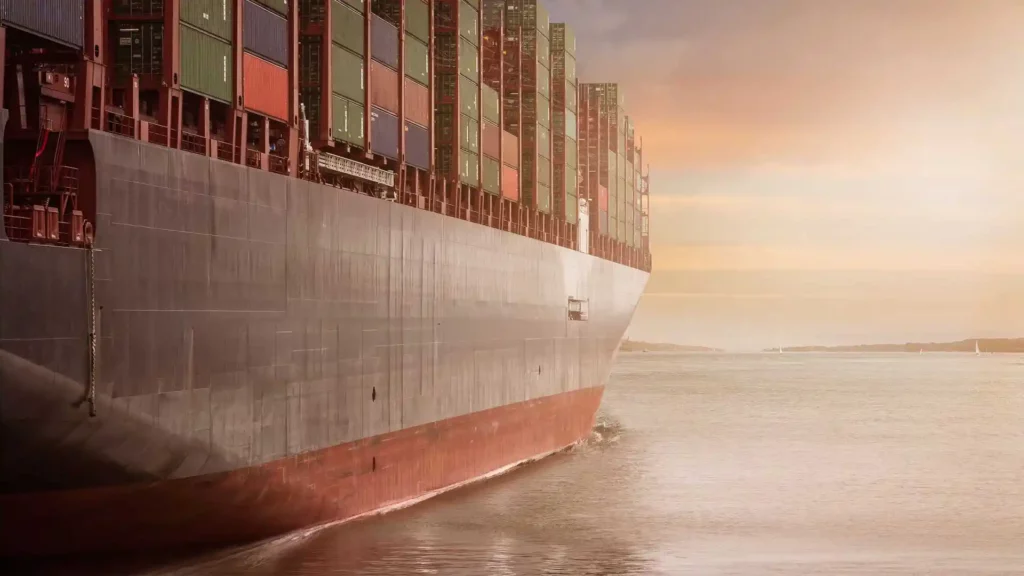 Kubernetes einfach erklaert Containerschiff Headergrafik