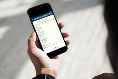Kubernetes Ready Checkliste Mockup Grafik