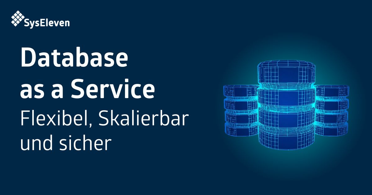 Database as a Service - SysEleven | Mastering Cloud. Accelerating Business.