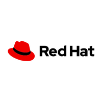 Red Hat Logo schwarz-rot