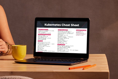 Kubernetes Cheat Sheet Mockup Grafik